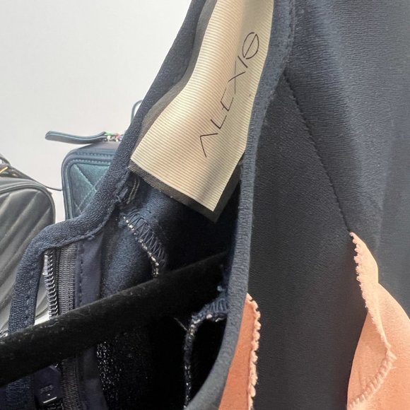 Alexis Blue Long Sleeved Romper - Picture 2 of 2